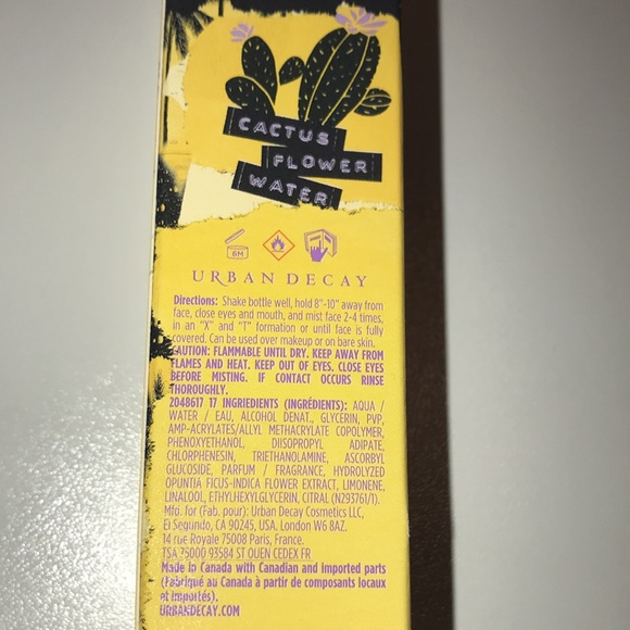 Urban Decay All Nighter Vitamin C And cactus flower water setting spray 0.5oz - Picture 5 of 5